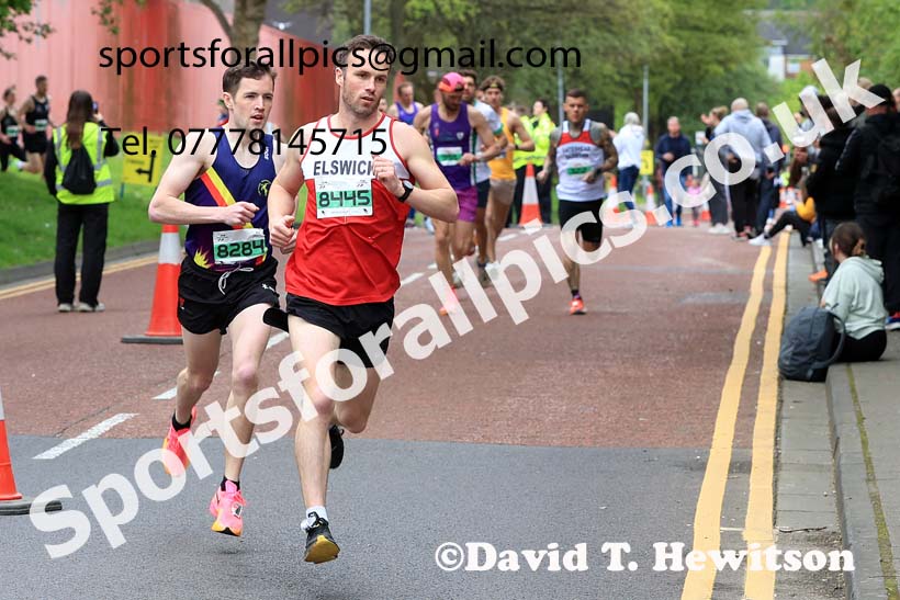 Gateshead Half Marathon and 10k, 2024 Gateshead Marathon, Half Marathon and 10k, Gateshead Stadium.  Photo: David T. Hewitson/Sports for All Pics